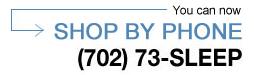 Shop for your mattress in Las Vegas, NV by phone
